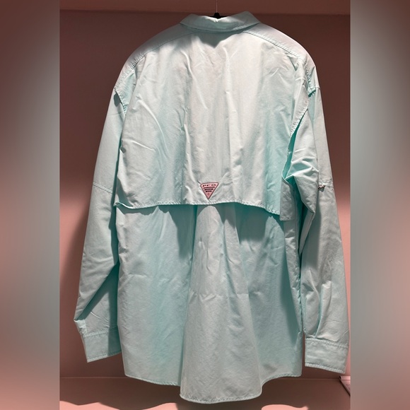 COLUMBIA PFG Omni Shade Outdoors Fishing Shirt Men’s Size Large - Picture 5 of 7